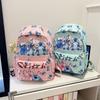 Disney Stitch Backpack Children's Primary School Medium Backpack Weight Loss Ultra Light Backpack