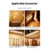 Motion Sensor LED Cabinet Light Rechargeable Versatile Use Portable Cordless Magnetic for Kitchen Bedroom Detector Light