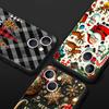 Frohe Weihnachten Handyhülle Cover für iPhone 17 16 15 14 13 12 Pro Max 11 Pro Max 17 AIR Plus Stoßfest Weiche TPU Hülle Funda Tasche