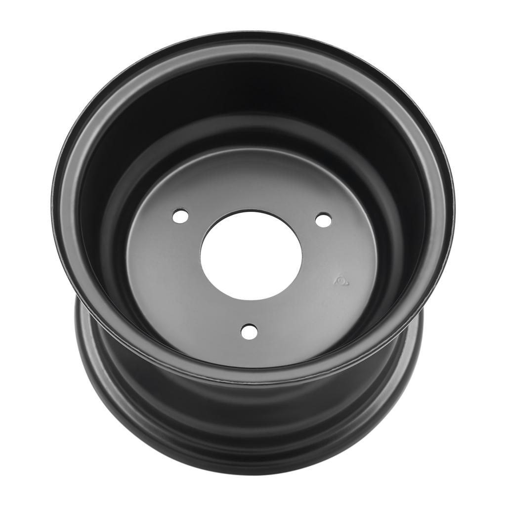 7" ATV-fälg för 16x8-7 däck, 3 bultar, 78 mm, Quad, Go-kart, 125cc, Taotao, Coolster, för olika 125cc ATV-modeller, Förbättrad säkerhet