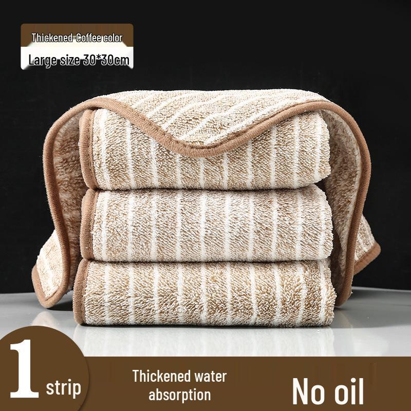 Lint-Free Absorbent Dishcloth – Non-Stick, Oil-Resistant, Easy-Clean with Hanging Loop for Kitchens