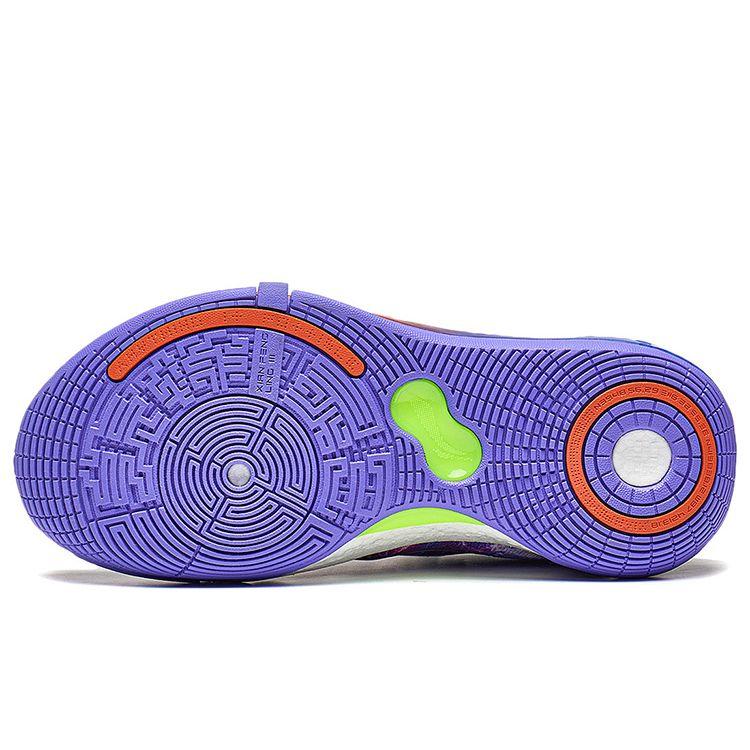 Li Ning Youth Pioneer Ling Premium 3.5 Comfortable Non-Slip Shock Absorbing Low-Top Basketball Shoes Kids basketball shoes Blue YKBT040-3