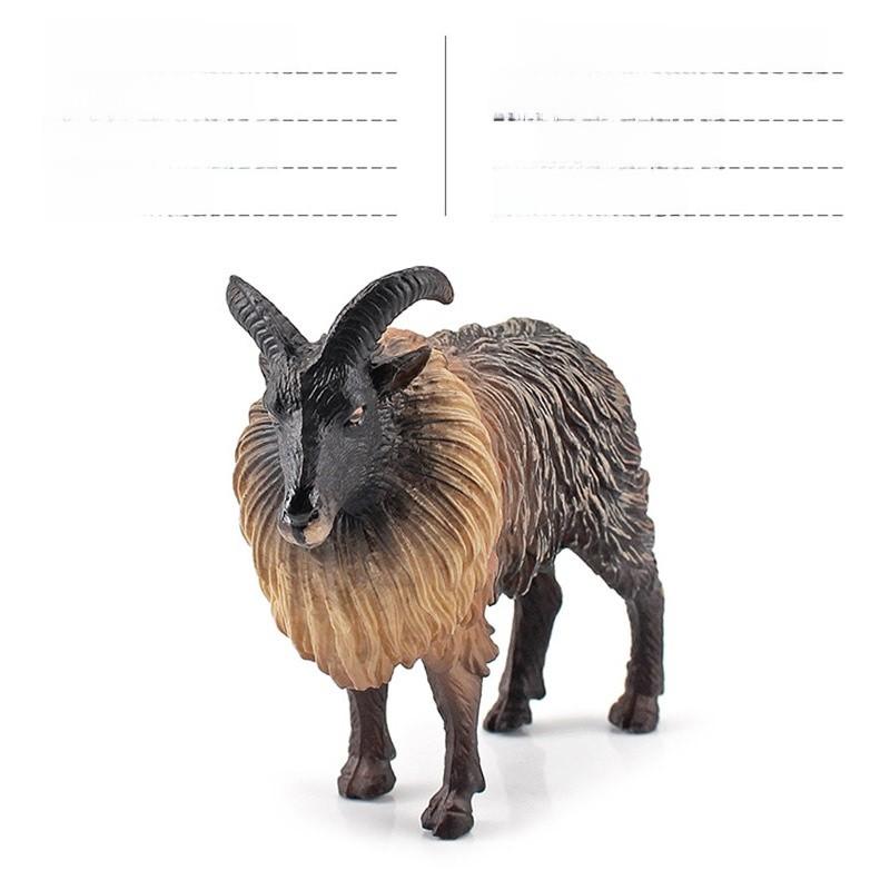Donkey Alpaca Sheep Model Collection Pvc Figures For Home Decor And Educational Display