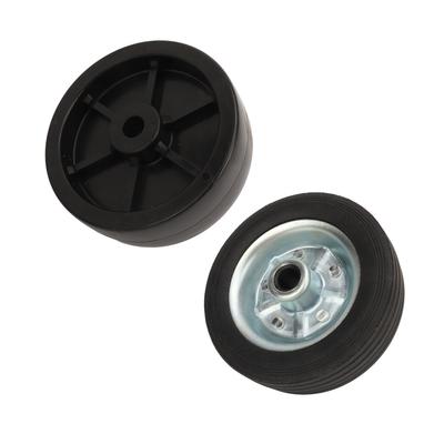 6 Inch Trailer Wheel 1200 Lbs Load Capacity Stable Swivel Caster Wheels For Trailer Jack Lawnmowers Utility Carts