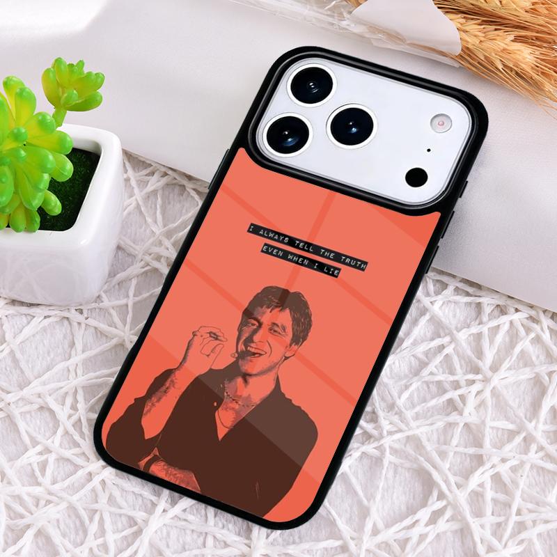 

Al Pacino Scarface Phone Case for iPhone 17 Air 16 15 11 12 14 13 Pro Max Shockproof Cover iPhone 12