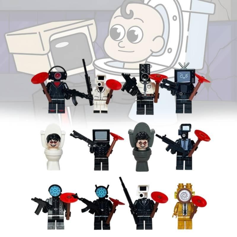 Ninja Chicken Pixel World Building Blocks Educational Toy For Kids