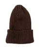 Nakota Cotton Knit Made In Winter and One Size Fits Coffee Brown Hat, Tagless, Japan, Hat, Men's Women's, All,