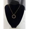 Used Extremely Beautiful LOUIS VUITTON Ring Charm Necklace
