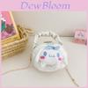 Cute Girl Mini Purse With Pu Material For Daily Casual Use