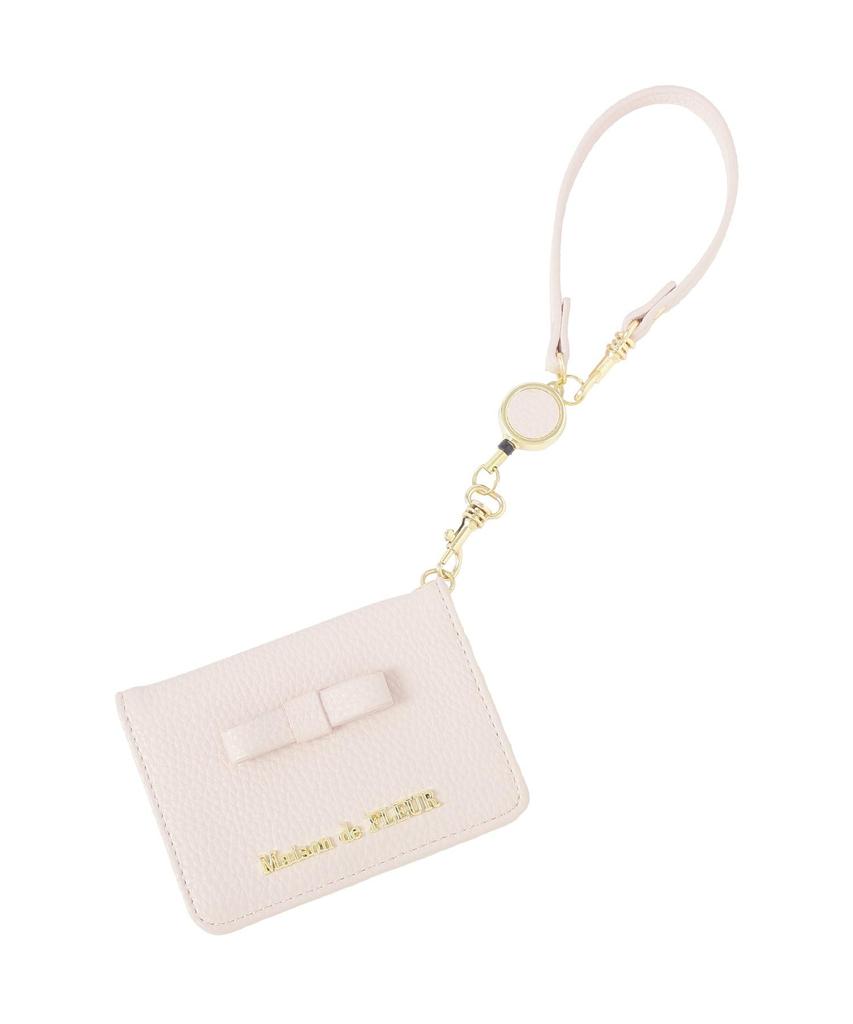 Maison de FLEUR Retractable Pass Lavender Pass Case 08001387400 Bi-fold Case, F,