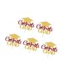 Graduation Party Cake Toppers Bachelor Degree Decorations Cupcake Accessories