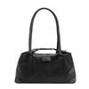 Handbag Large Capacity Soft Leather Texture Commuting Tote Bag Short Trip Lightweight Shoulder Laptop Bag Luggage Bag Trendy