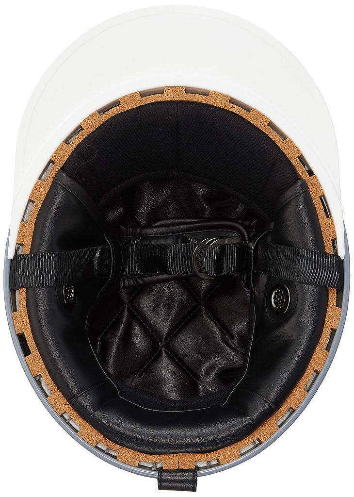Bike Parts Center Half Helmet, Cork Type, Black Glitter, One Size Fits Most (Head Circumferences 57cm - Under 60cm), 700107