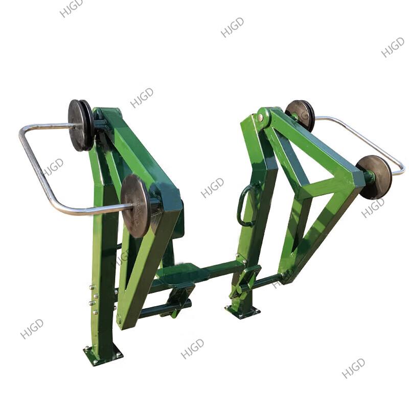 HJGD Outdoor Strength & Fitness Machines with Adjustable Weights
