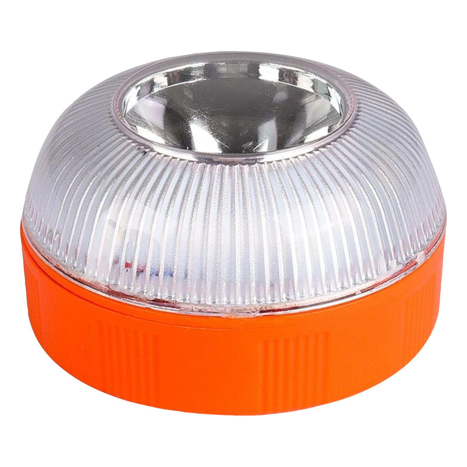 

LED Vehicle Warning Light Magnetic Base Portable Safety Signal Lamp Durable Construction for Emergency Roadside Use One Size помаранчевий