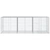 Gabion with Lid 300x100x100 Cm Galvanized Iron