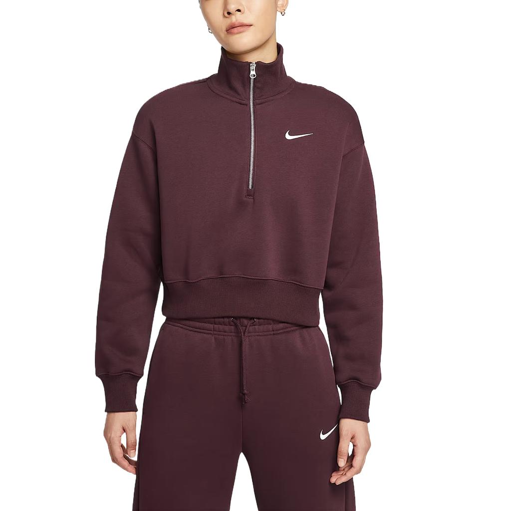 Nike Sportswear Phoenix Fleece High Neck Solid Color Simple Comfortable Aesthetic Sweatshirt Women sweatshirt DQ5768652