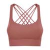 Breathable Cross-Back Sports Yoga Bra