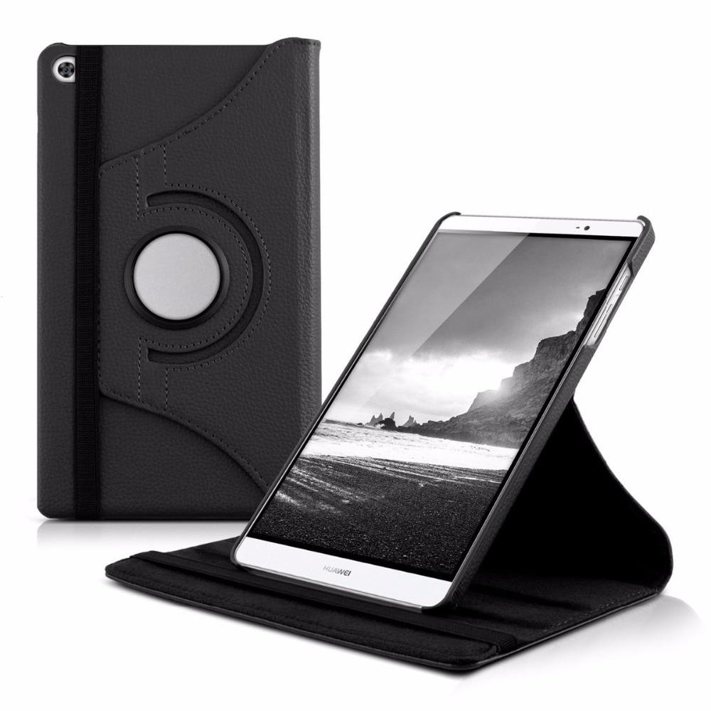 

Чехол для Huawei Media Pad M2 8.0 M2-803L 802L 801L 801W 360 Вращение Flip PU Кожаная крышка планшета Funda Capa