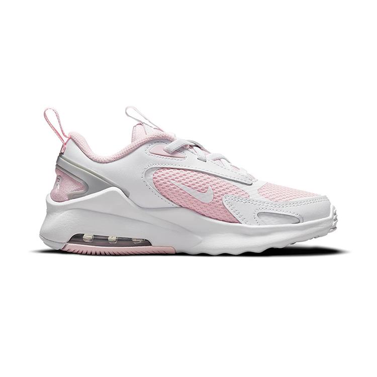Nike Air Max Bolt Comfortable Low top Running Shoes Pink White Kids' CW1627-600