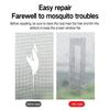 1 rolă Bandă de reparare a ferestrei Bandă de plasă autoadezivă Plasă de ușă pentru fereastră Găuri sparte Reparare Plasture de fixare Anti insecte țânțari
