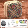 High-Quality Portable Sewing Kit: Travel-Friendly DIY Needle & Thread Box