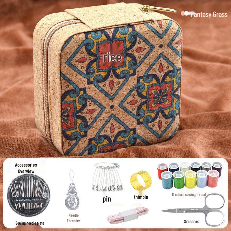 High-Quality Portable Sewing Kit: Travel-Friendly DIY Needle & Thread Box