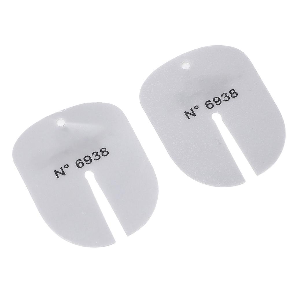 2PCS Dial Protecting Plastic Sheets Set Scratch Resistant Watch Dial Protector Watchmaker Watch Repa