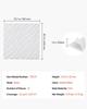 3D Wall Panels 12-Pack 19.7x19.7'' PVC 32 Sq.Ft Coverage Wave Matte White