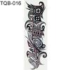Colorful Temporary Body Art Flower Ghost Animal Water Transfer Sticker Tattoo