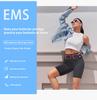 Pantaloncini da Yoga Intelligenti con Microcorrente EMS Modellanti, Pantaloncini da Massaggio per Stimolazione Muscolare, Esercizio Gambe Dimagrante, Adatti per la Palestra