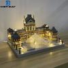 Hochwertiger Lamellenbaukasten Winziger Maßstab Kompakte Größe Hochwertiges Bauen Hochwertige Bausteine Spielsets Hochwertiges Set: LED-beleuchtet