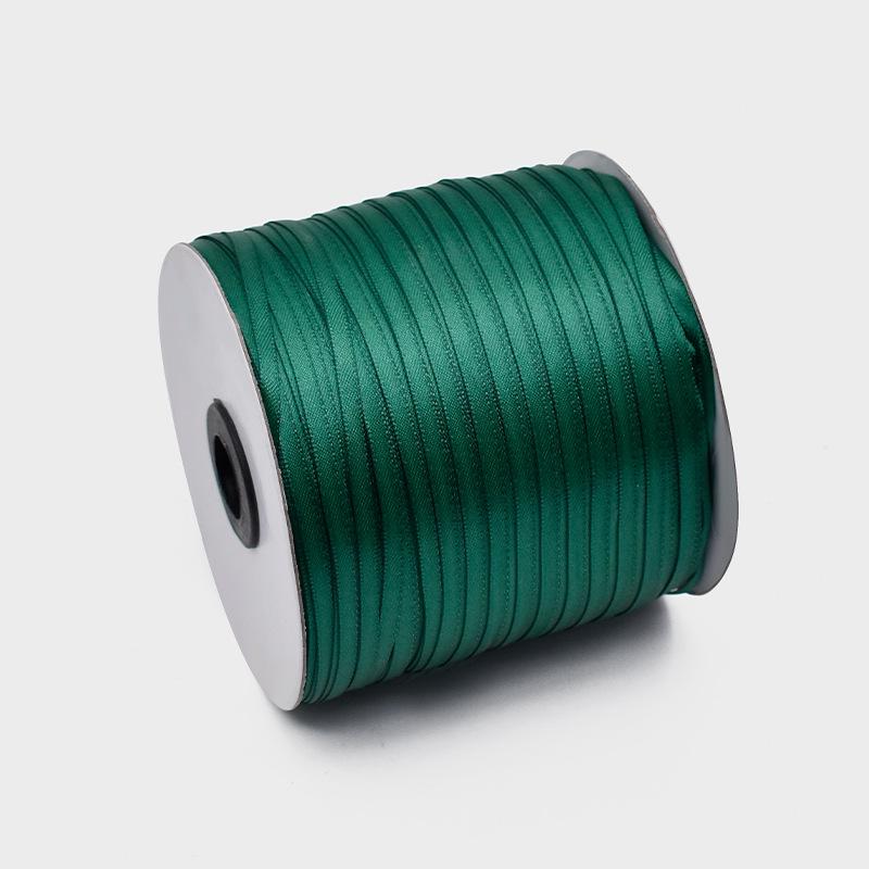 0.3cm Encrypted Polyester Satin Ribbon for Clothing and DIY Accessories