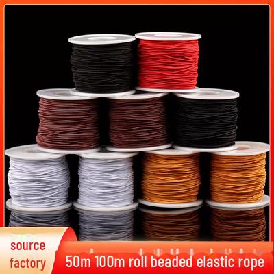 Elastická šňůrka 0,8 mm-1,5 mm pro ruční práce, náramky, korálky pro kutily