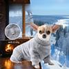 Warm Winter Dog Clothes Small Medium Large Dogs Soft Pet Jacket Windproof Outdoor Pets Coat Cute Fleece Chihuahua Pug Costume