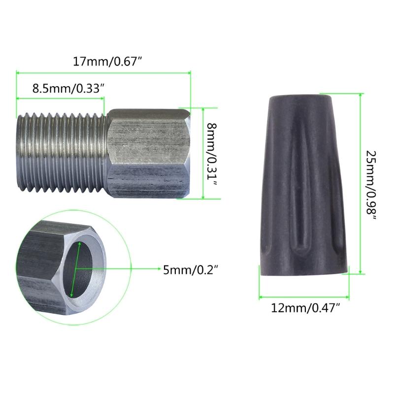 Hydrauliczny Wąż Hamulcowy Złączki Zestawy Naprawcze Rowery Przewód Olejowy Złącze Przewodu Hamulcowego Akcesoria Rowerowe