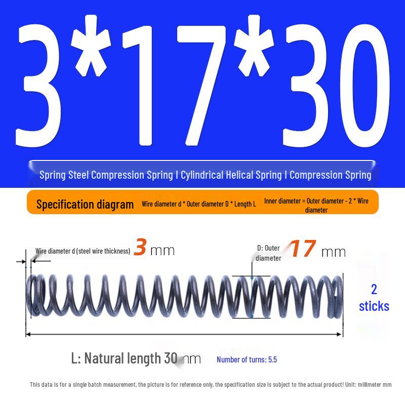 Compression Spring Y-Type Shock Absorbing Coil 3*16/17/18/19/20