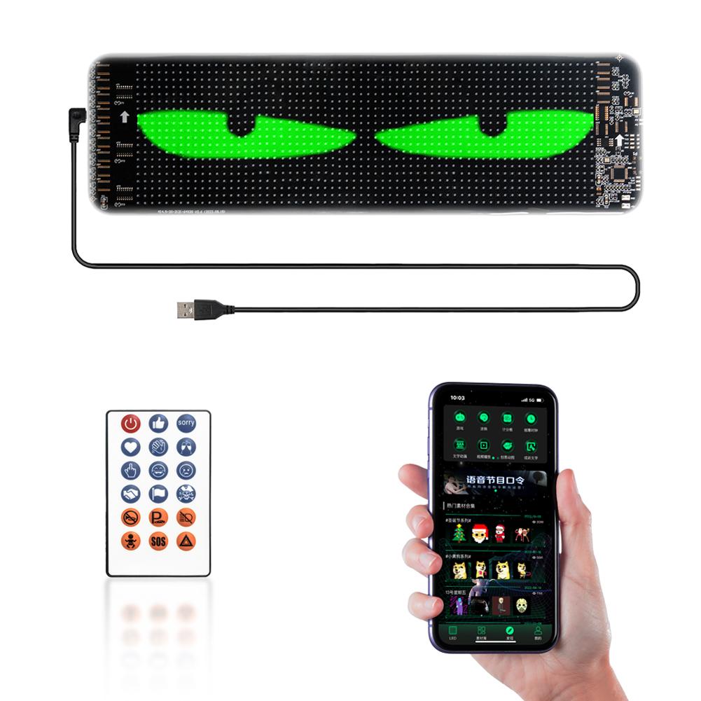 Devil Eyes LED Panel Light DIY Programmable LED Devil Eye Decoration Light Demon Eyes Flexible LED Panel for Store/Bar/Trucks