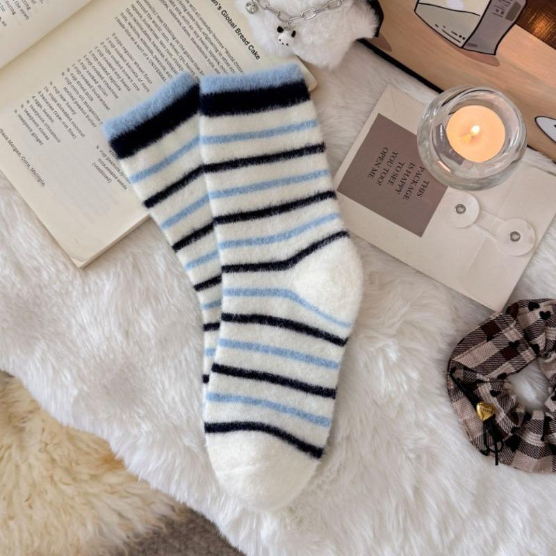 Australische Samtsocken für Mädchen, Süß, Verdickt und Warm, Flauschige Hausbodensocken, Postpartale Schlafsocken, Australische Samt-Bodensocken