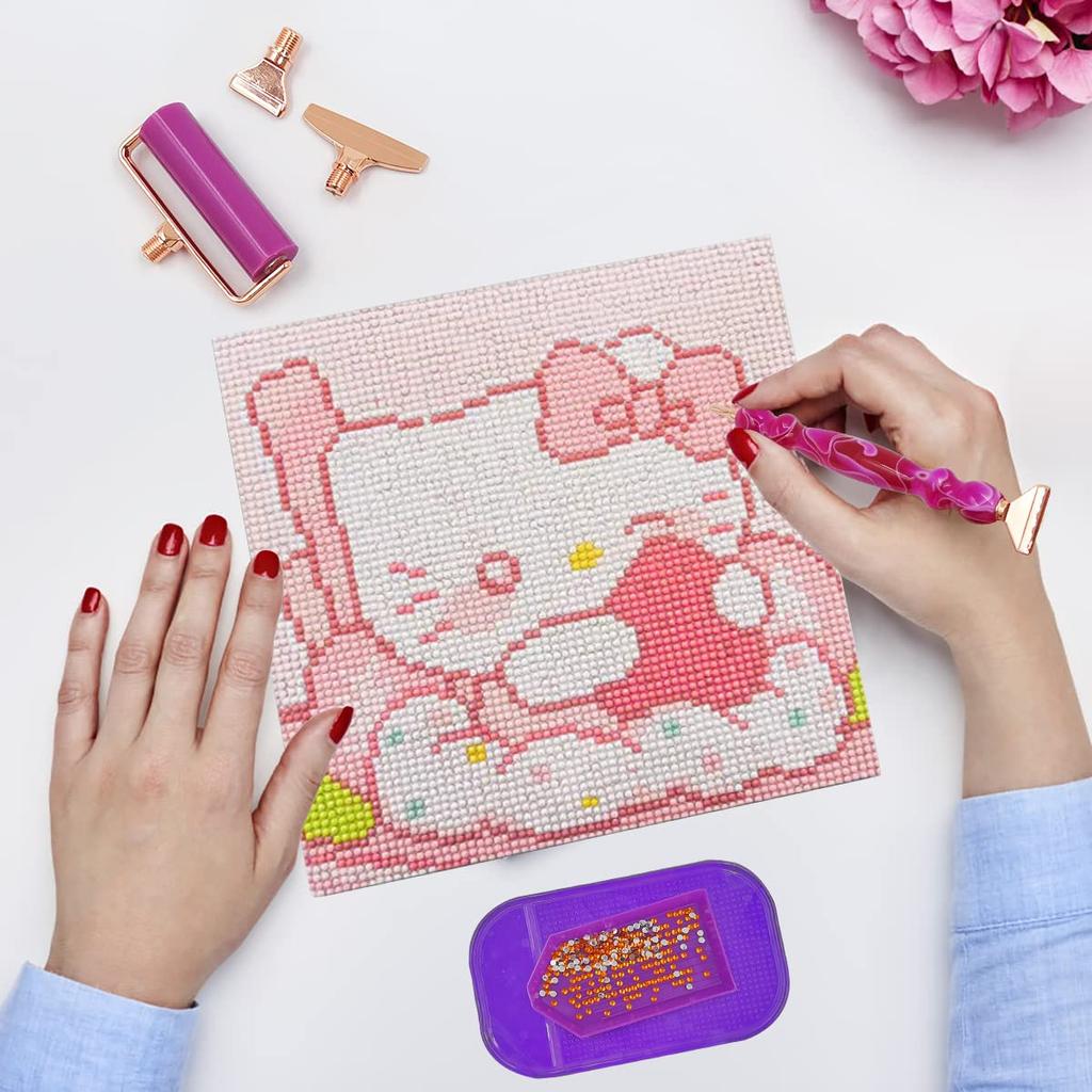 Diamond Painting Pen SENHAI Diamond Painting Pen Accessory Tool Kit with Stainless Steel Metal Tip Diamond Art Pen for 5D Diamond Painting DIY Arts