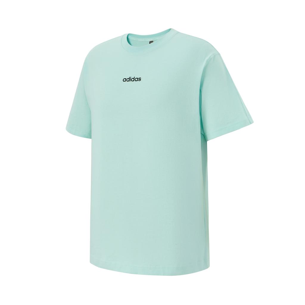 adidas T Shirts Unisex Green Crew Neck Moderate JM2262-