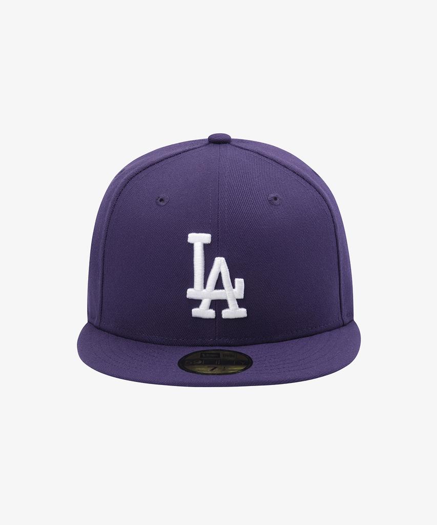 NEW ERA Mlb La Dodgers Basic Fitted Cap Purple 15131699