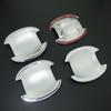 For Nissan Note / Versa Note 2nd Gen 2012-2018 Car Styling Chrome Door Handle Cover Trim & Door Bowl Cover Trim 2013 2014 2015