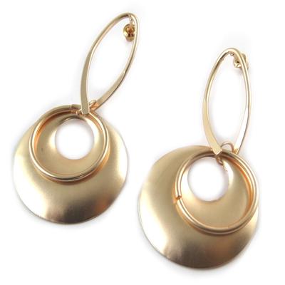[N9920] - Rose Gold 'Cléopatra' Earrings