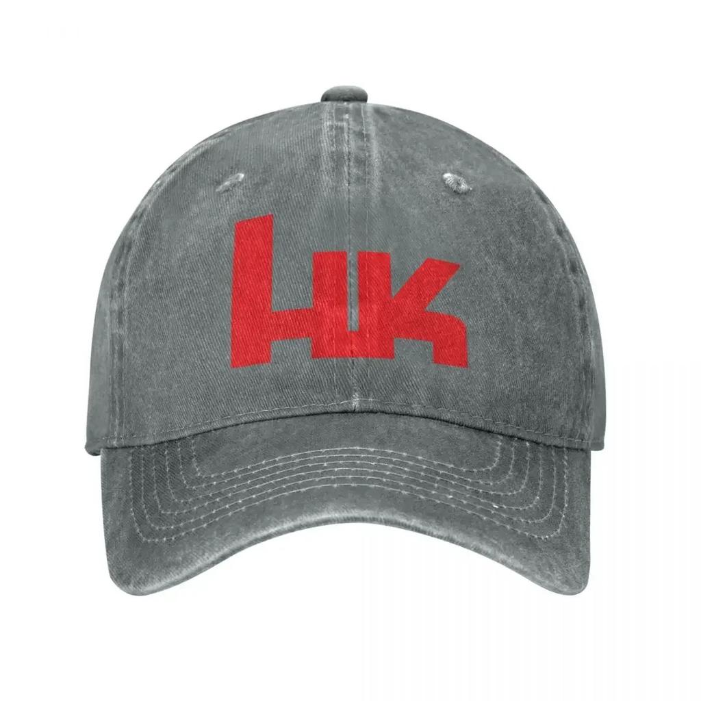 Șapcă de Baseball Heckler And Koch Fără Compromisuri Spălată cu Aspect Uzat Șapcă Snapback cu Închidere cu Capse Unisex pentru Exterior Toate Anotimpurile Șapcă cu Potrivire Reglabilă