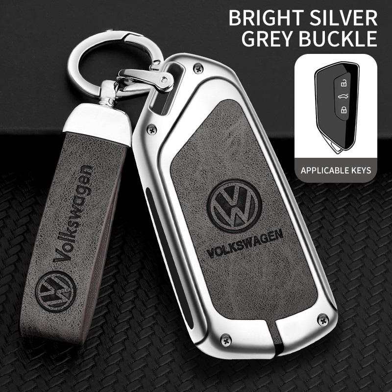 

For VOLKSWAGEN VW Car Remote Key Full Cover Case Holder Shell Protector Fob For VW Volkswagen Golf 8 2020 Skoda Octavia A8 2021