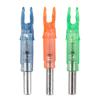 3Pcs/set LED Arrow Nocks Archerys Lighted Nocks Luminous Archerys Nocks Plastic Bow String Light Up Arrow Bow LED Nocks