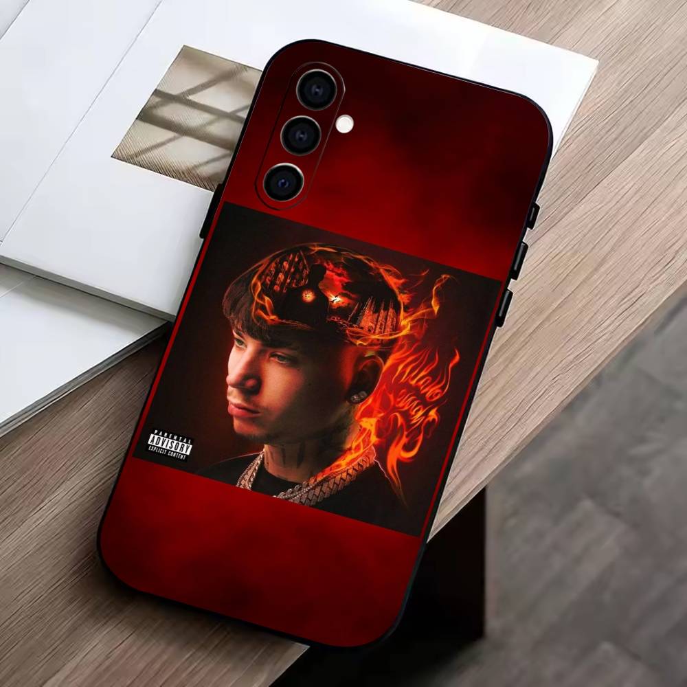 Singer Shiva Rapper  Phone Case Black Silicone Soft For Samsung Galaxy A73,A72,A71,A70,A53,A52,A51