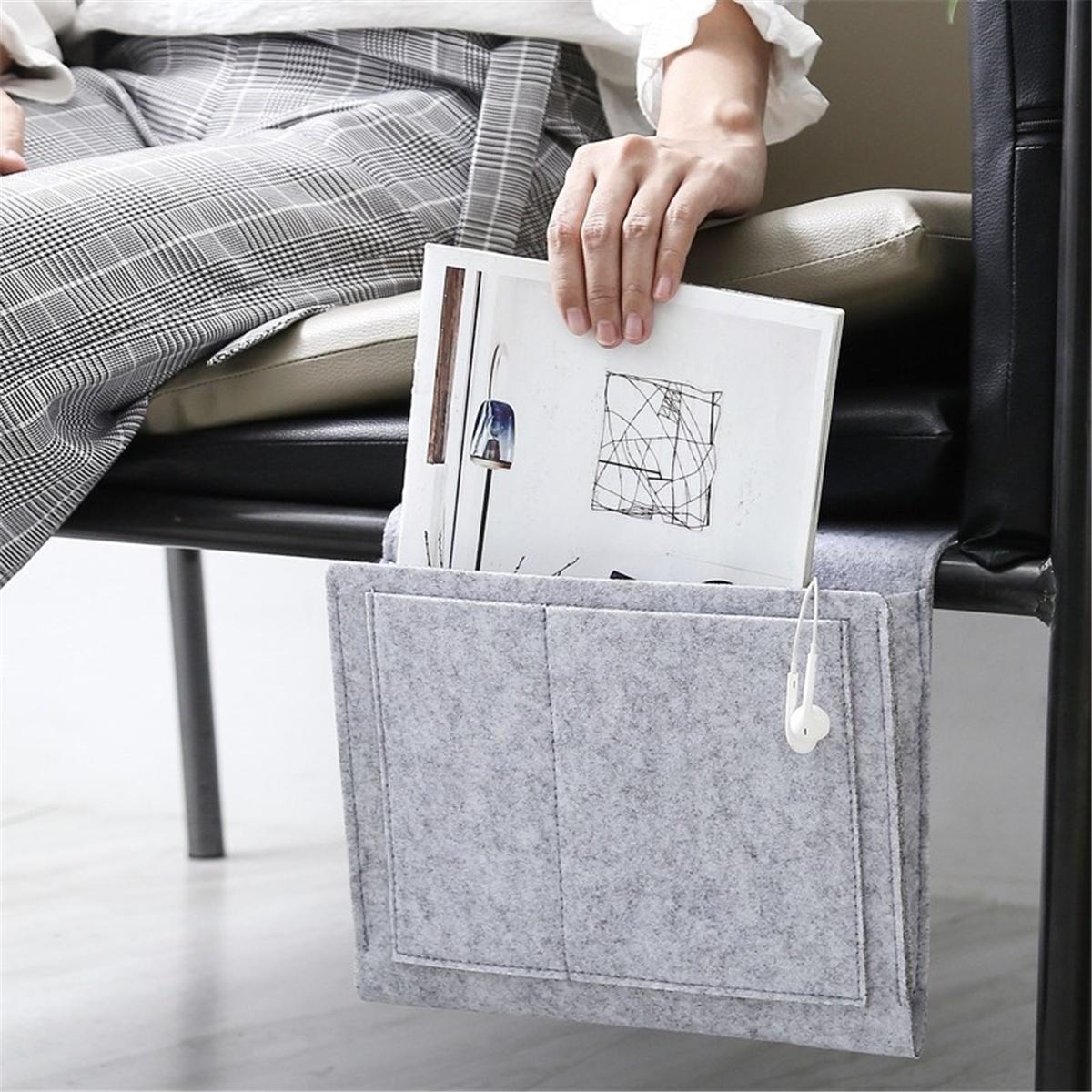 

Фетровый прикроватный органайзер для хранения, противоскользящая прикроватная сумка, боковой чехол для кровати, дивана, подвесной диван, держатель для кровати, карманы