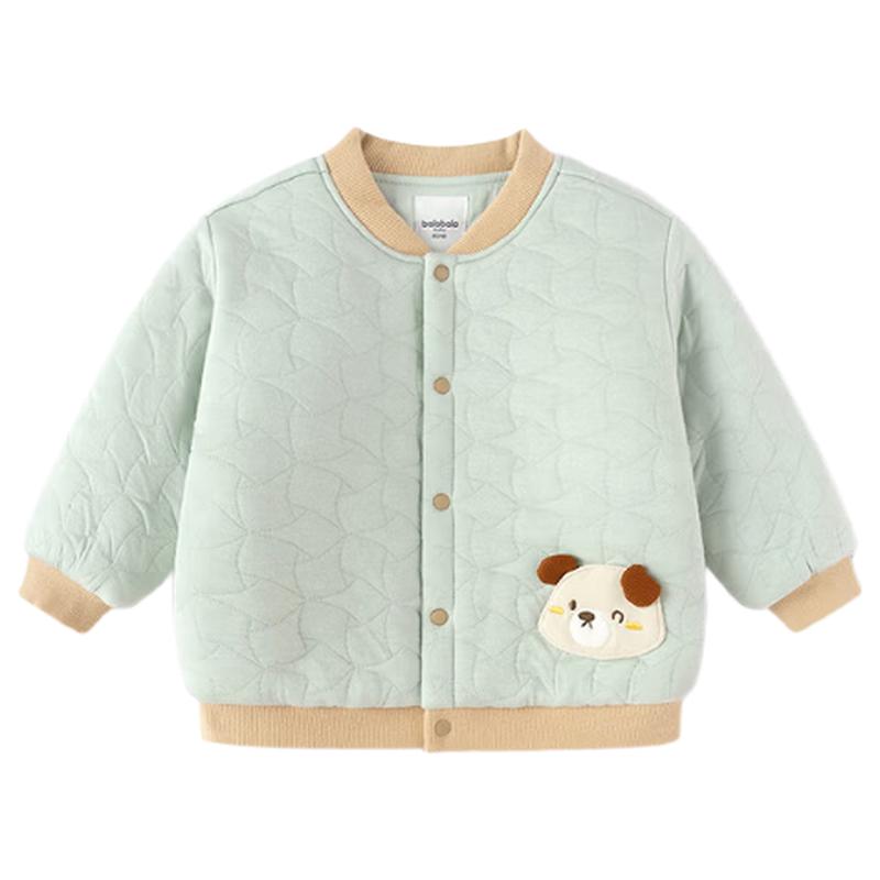 Balabala Baby & Kids Baseball Collar Cotton-Padded Jacket 120